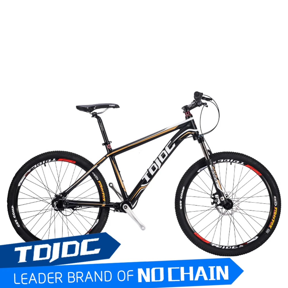 

TDJDC Hot Sale Chainless Bike Inner 3-Speed  Shaft Drive Mountain Bicycle With 6061 Aluminium Alloy, Blue/golden/white