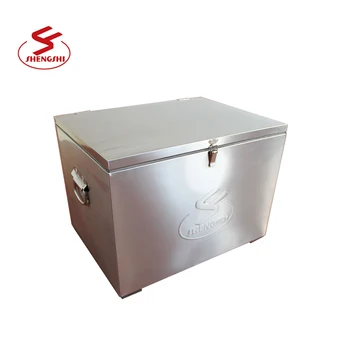 stainless steel ice chest