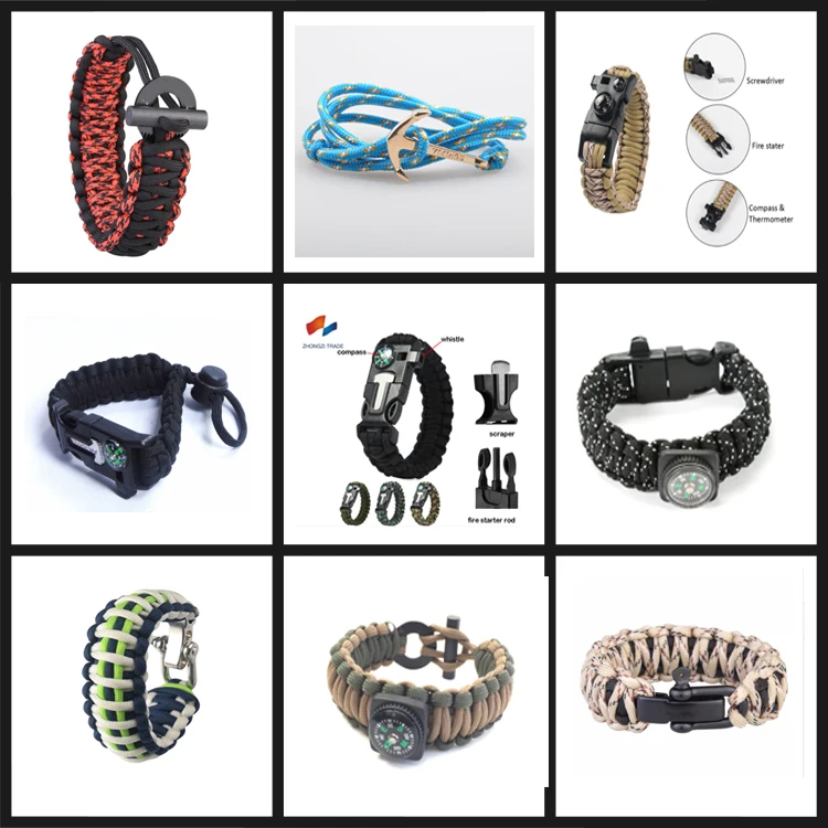 Custom Logo 316L Stainless Steel Anchor Rope Bangle Bracelet Men For Gifts.jpg