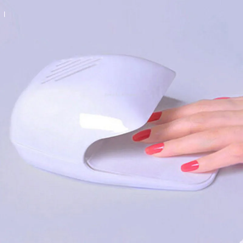 New Mini Nail Dryer Dry Battery Nail Clipper Air Dryers Electric Blower Heater Gel Curing Nails