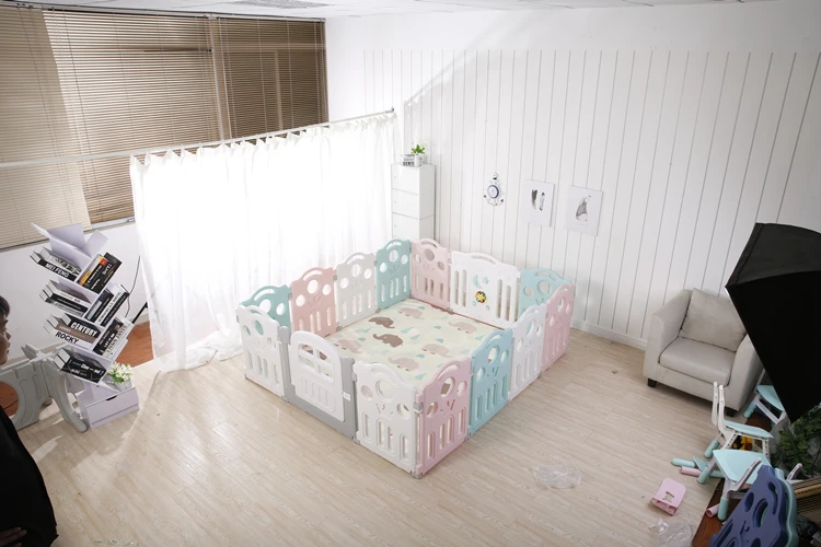 Feelkids Luxury Plastic Baby Playpen for Kids-Contemporary Design Bedroom & Living Room Use Safety Certified supplier
