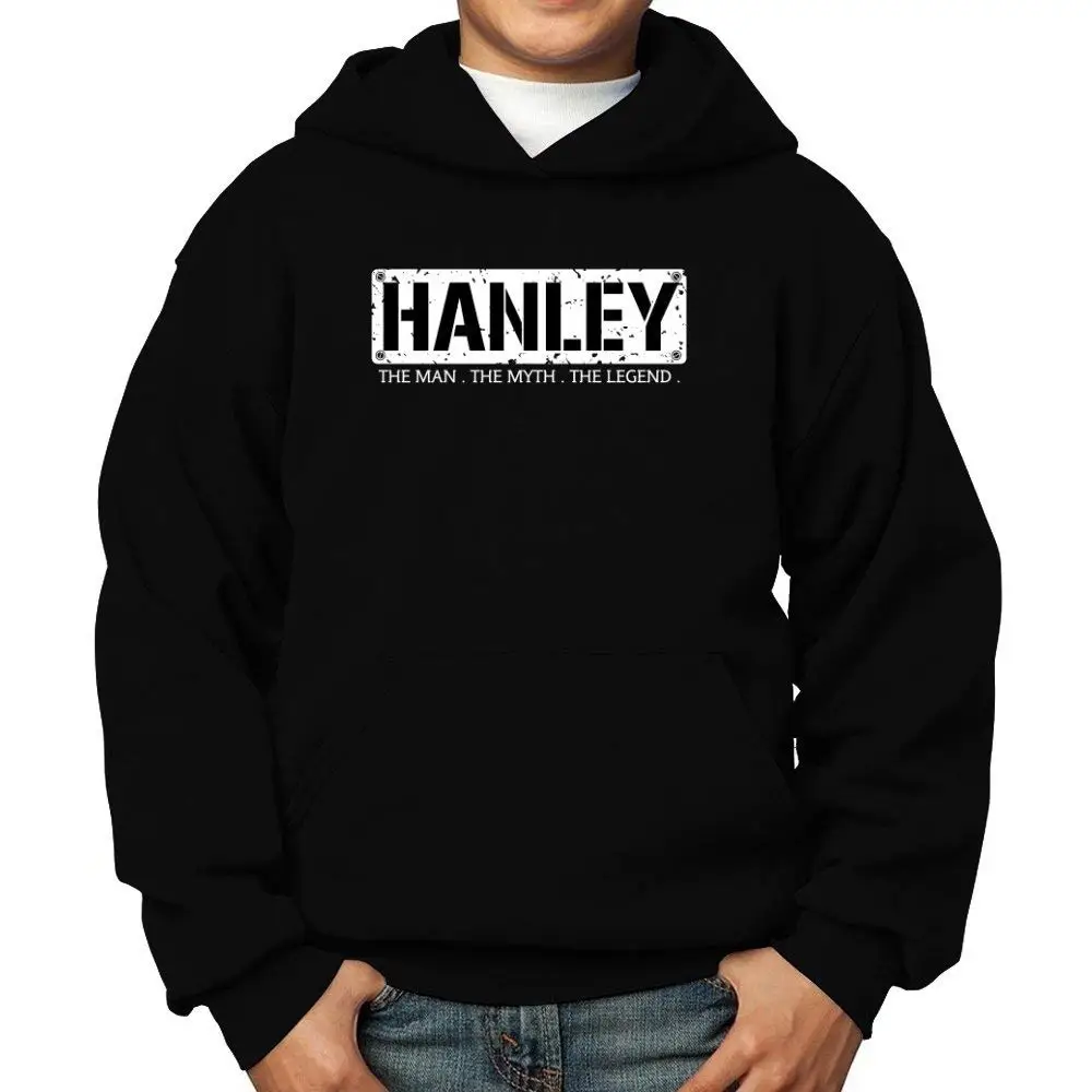 Teeburon Hanley The Man The Myth The Legend Boy Hoodie