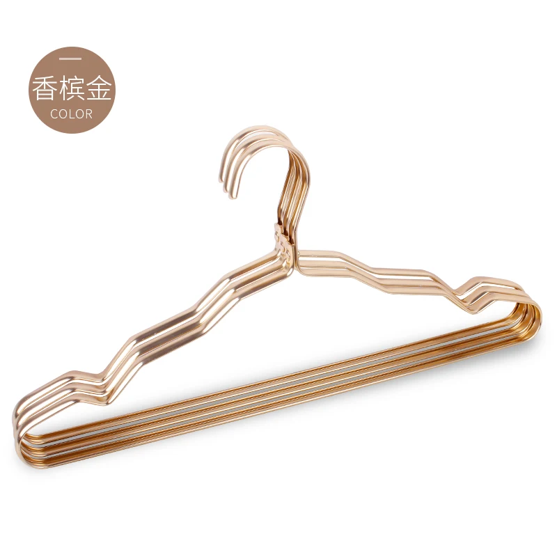 
Heavy Duty Aluminum Alloy Coat Suit Clothes Clothing Hangers For Closet Storage Rack 