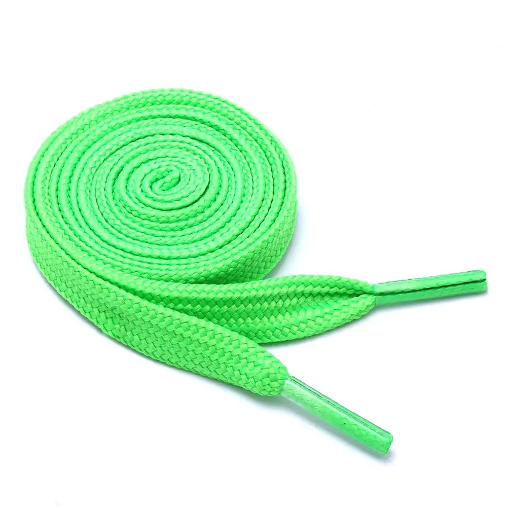 

Sport Flat Polyester color shoelaces tubular, Picture color or custom color