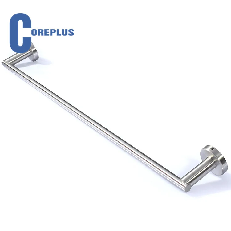 Modern 304 Stainless Steel 21 Inch Bathroom Polished Brushed Towel Bar