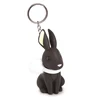 Wholesale china pvc material animal key ring, custom made key chain