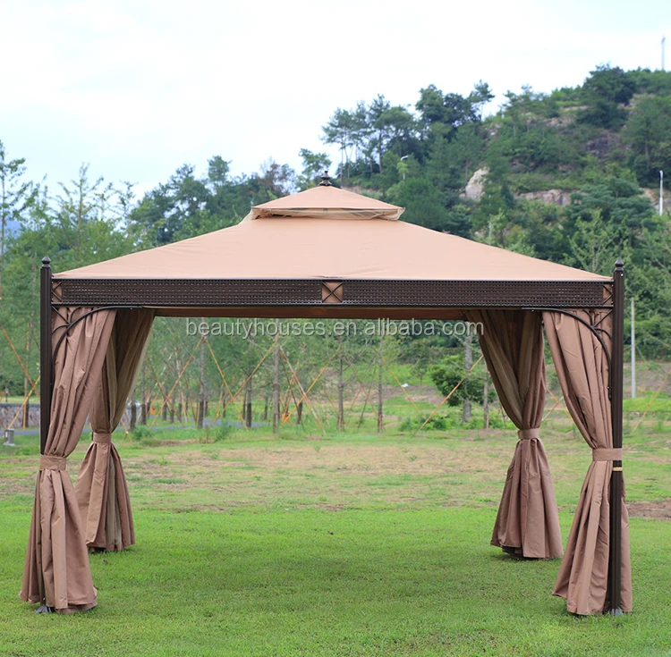 De Lujo De Alta Calidad De Acero De Malla De Metal Al Aire Libre Tienda