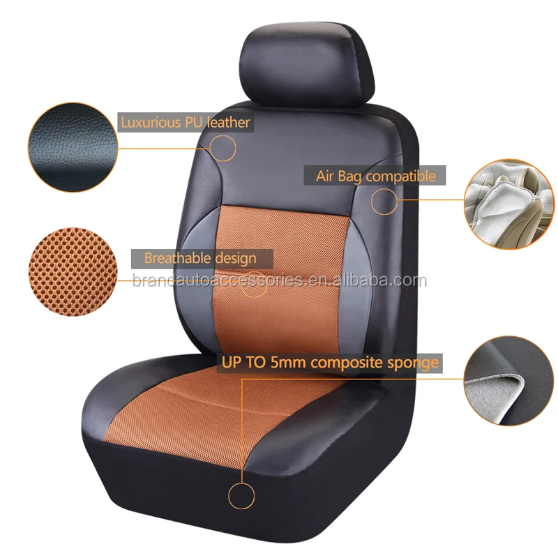 Classic Armrest Pad Car Cushion Mat Covers Interior Parts with Cell Phone Pocket