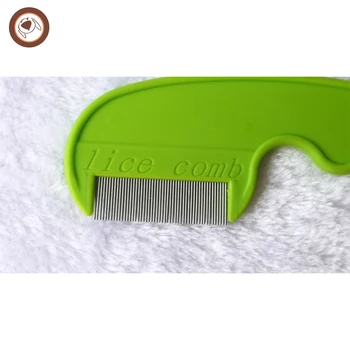 Hair Lice Comb Brushes Nit Free Fine Egg Dust Removal Stainless