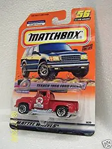 Buy 2000 Matchbox Texaco 1956 Ford Pickup Red #56 of 100 in Cheap Price on 0
