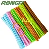 6mm x 30cm colorful chenille stems 100 pcs per bag