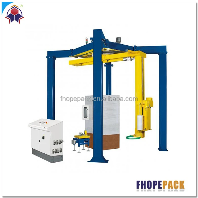 
Made in Shanghai China hotsell bottle wrap stretch film packer 