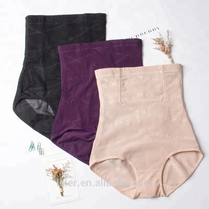 women high waist shaper panty abdomen control tight girdle slimming ladies underwear