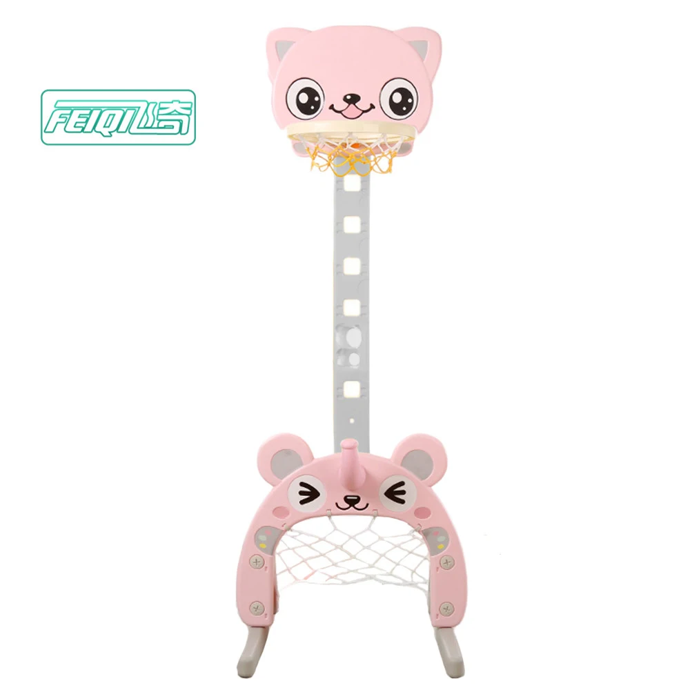 

China cute mini indoor plastic basketball hoop stand