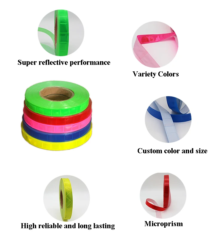 Best Selling Safety Vest Tape High Visibility Reflective Tape For