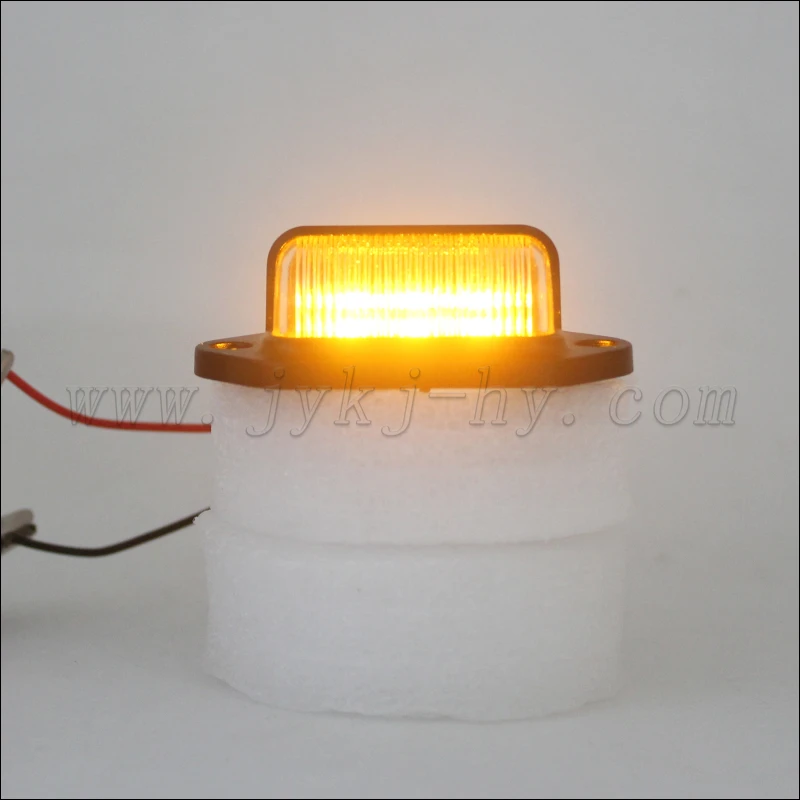 CE Certification and 12V Voltage led license plate light car decorates led strobe lights truck led mark lamp