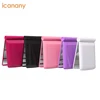 ABS plastic colorful led lighted makeup mirror compact mirror with battery