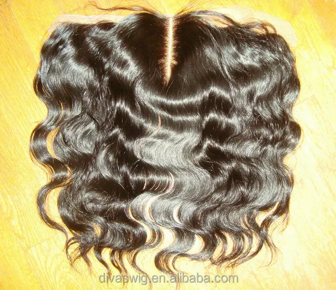 

Middle part Peruvian body wave virgin hair peruvian full lace frontal closure with baby hair 13x4 13x6