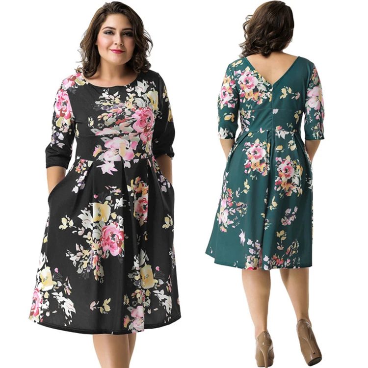 

Dropship In Stock Wholesale Fashion summer Plus Size Woman Clothing