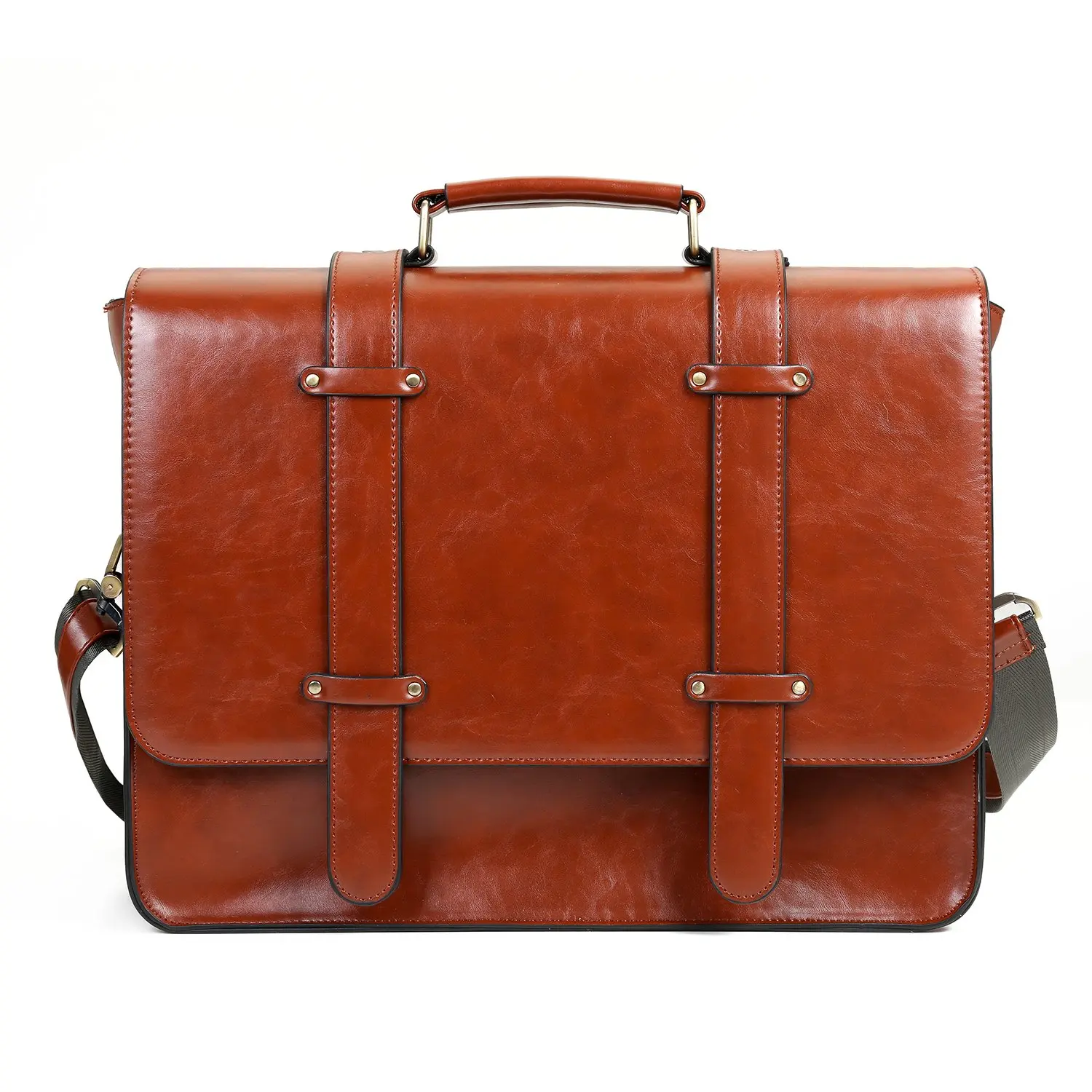 Сумка Briefcase Leather Satchel