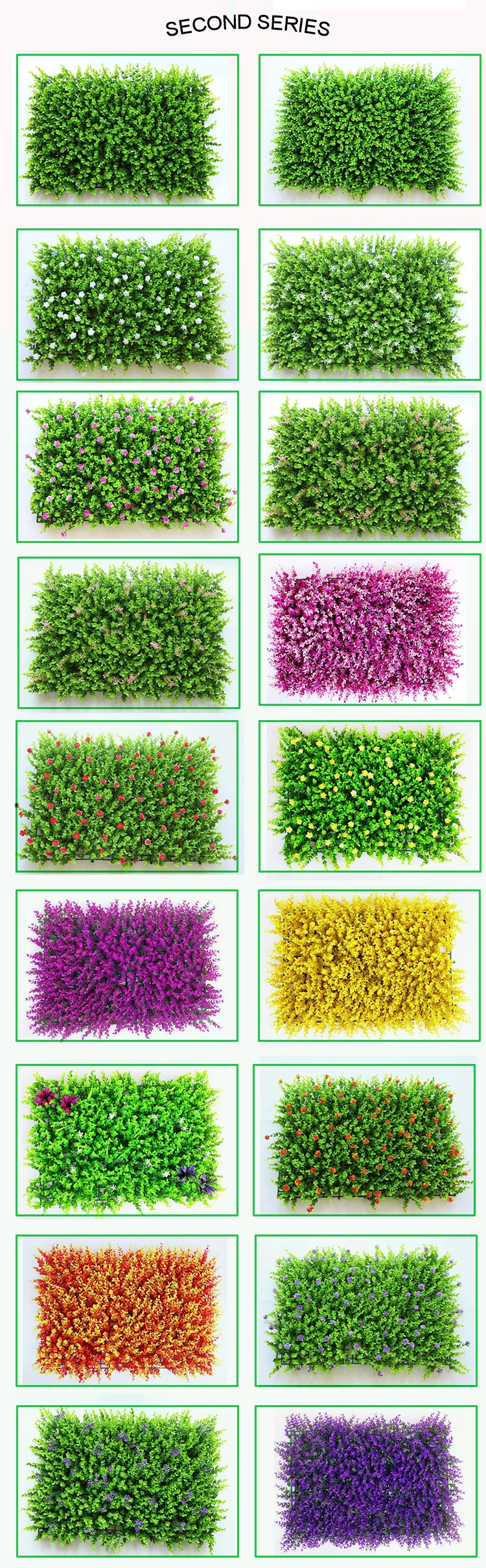 2017 Hotsale Artificial Grass Wall Decoration Vertical Green Wall - Buy