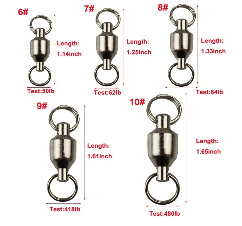 Ball Bearing Swivel With Split Ring Buy Ball Bearing Swivel With