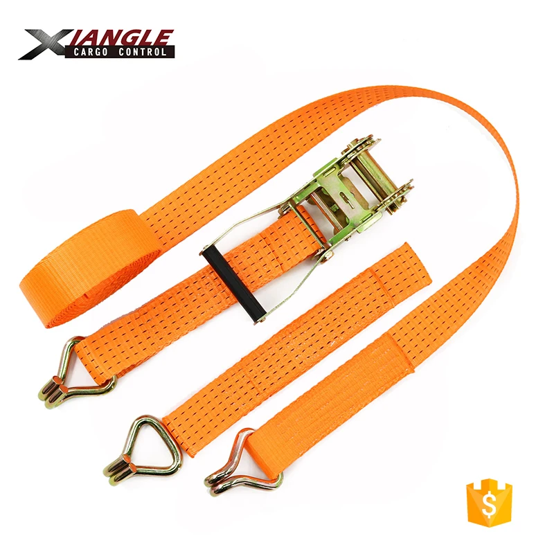 High Quality 2inch 5t Cargo Lashing Ratchet Straps Cargo Control Tire ...