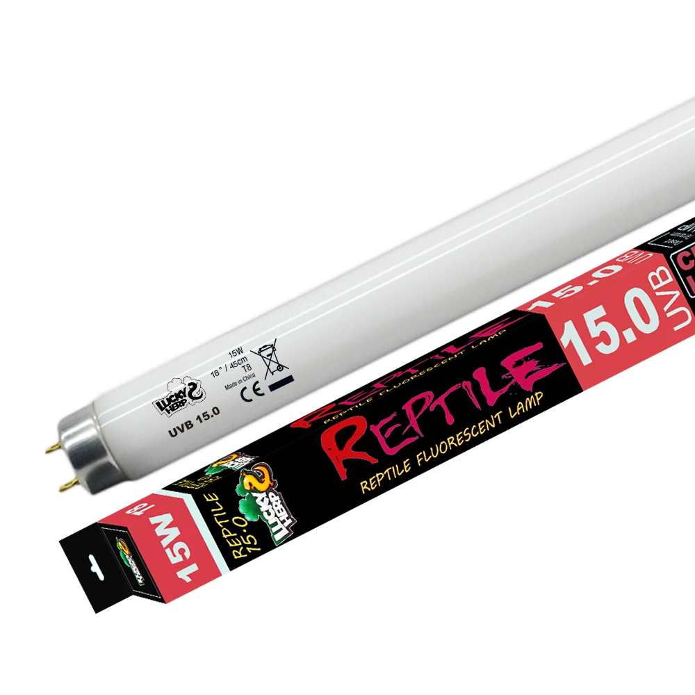 

36 Watt high uv output fluorescent t8 tube reptile uvb 15.0 light for turtle, White