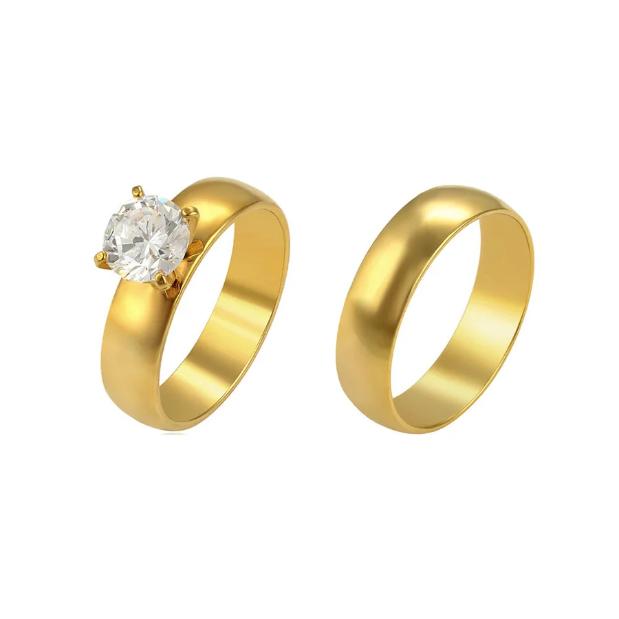 

R-91xuping anillos de compromiso gold lover jewelry anillos de oro de dise couple wedding rings