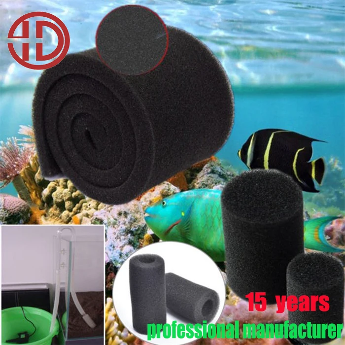 Activated Carbon Filtration Foam Pad Filter Aquarium Square Biochemical