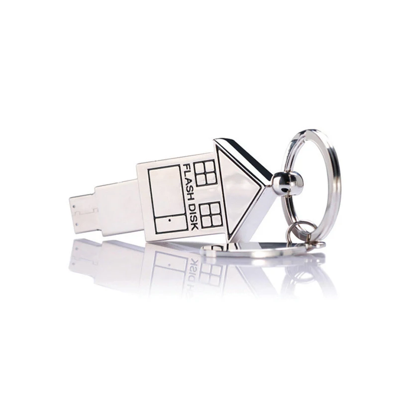 

Cool Metal HouseShape Pendrive Thumb Drive thumb drive usb flash, Beige, black