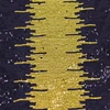 Luxurious and Elegant Woven Metal Metallic Women's Clothing Two Color Sequin Fabric Yarn with Sequins