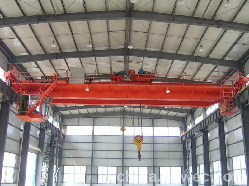 Workshop used double girder overhead bridge crane 20 ton to 100 ton price