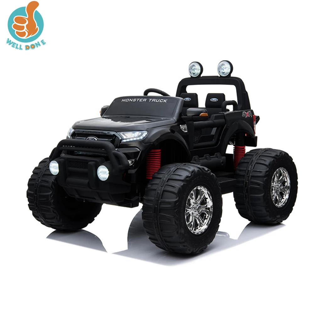 

Licensed Monster Truck kids ride on 12v 24v 4 motors car