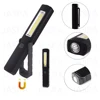 Super Bright ABS plastic rechargeable led magnetic work light rotary hook waterproof led work lamp