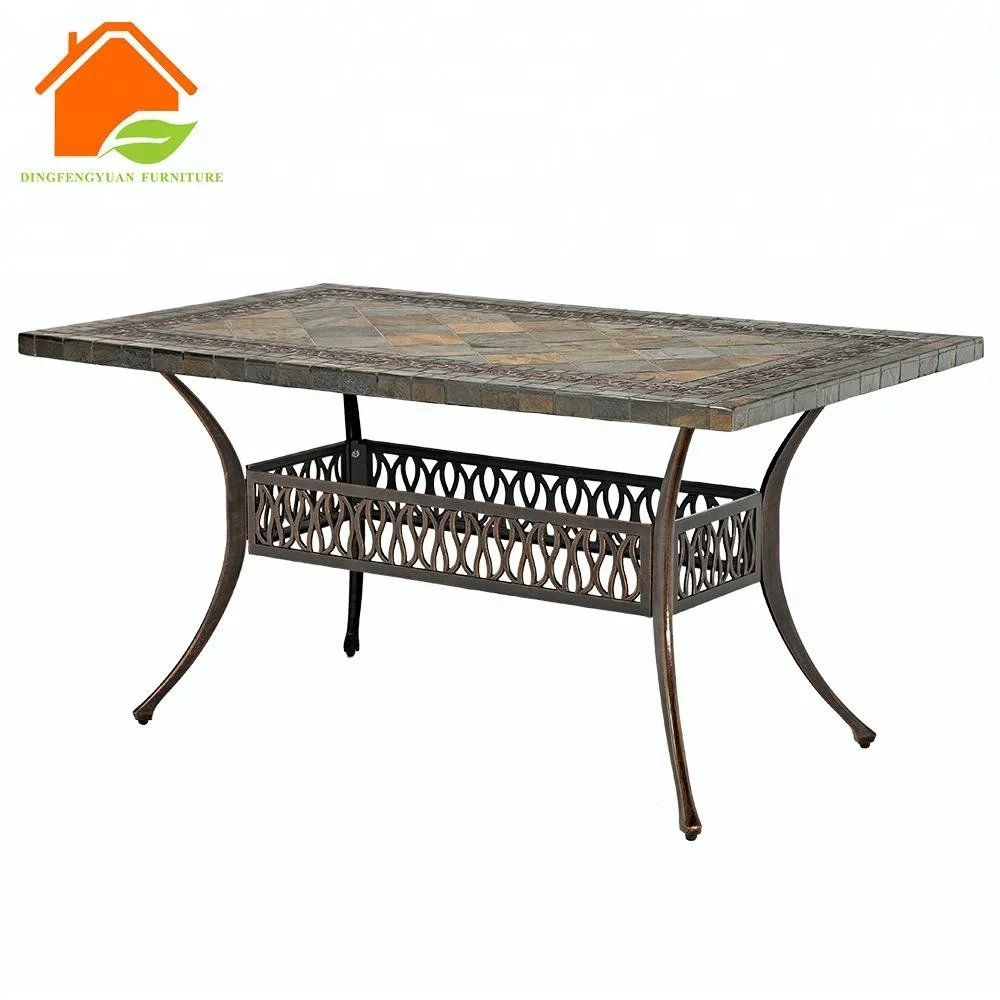 Ceramic Tile Top 3 Layer Outdoor Powder Coating Cast Aluminium Ceramic Tile Top 3 Layer Outdoor Powder