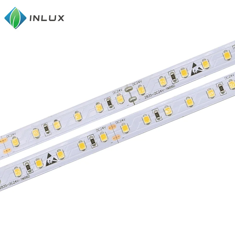 DC 24V 12V smd 2835 120leds/m warm white cool white 2700K 3000K 4000K 5000K 6000K IP20 IP65 IP67 IP68 high cri 2835 led strip