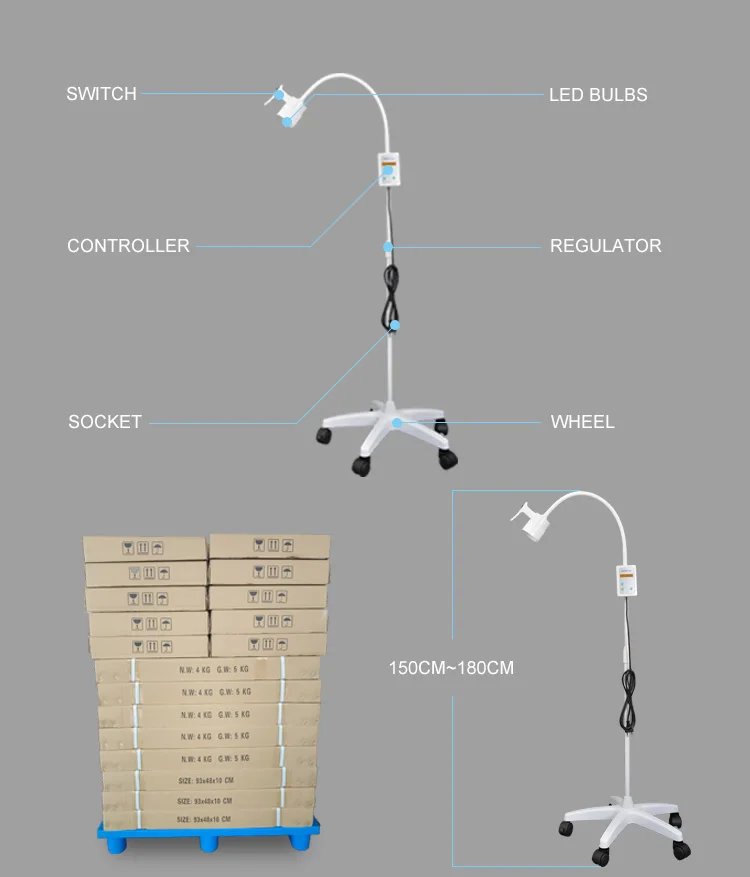 medical  exam light hospital equipment for outpatient examination and treatment