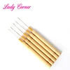 OEM/ODM accepted Wooden hook needle for human hair extension