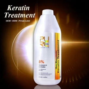 OEM/ODM Private Label Wholesale PURC Brazilian Keratin Hair Treatment High Quality 1000ml/500ml/300ml