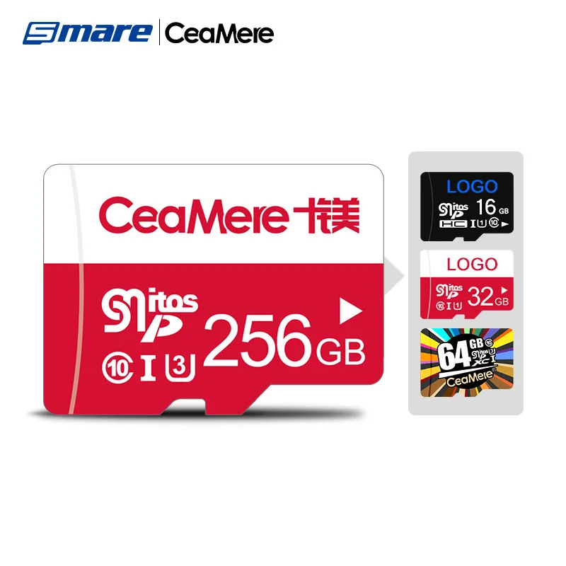 

Smare Memory Card 256gb Micro TF sd card 4gb 8gb 16gb 32gb 64gb 128gb class10 u1 u3 real Full capacity High Speed Warranty 5year