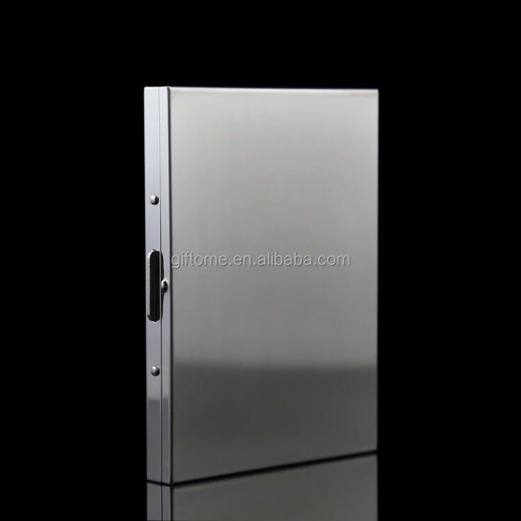
Extra Slim High Grade Stainless Steel Cigarette Case 