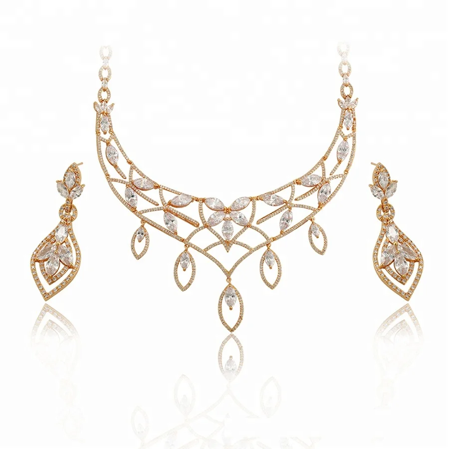 

set-140 Xuping wholesale American wedding Jewelry Set for women, Gold color