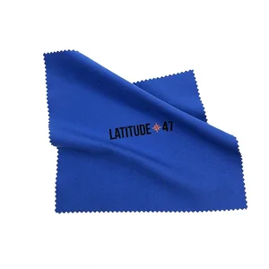 Image of 2019 WUXI Silk Screen Custom Logo Microfiber Eyeglass Sunglasses Glasses Lens Cleaning Cloth