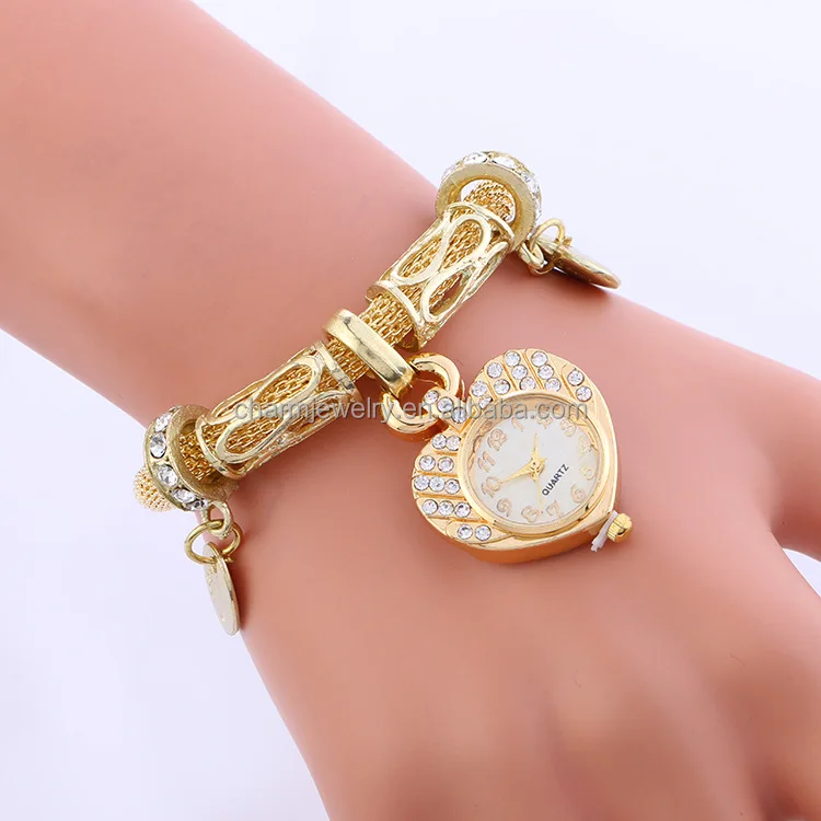 

Fashion Ladies Bracelet Watches Woman Heart Pendant watch BWL269, N/a