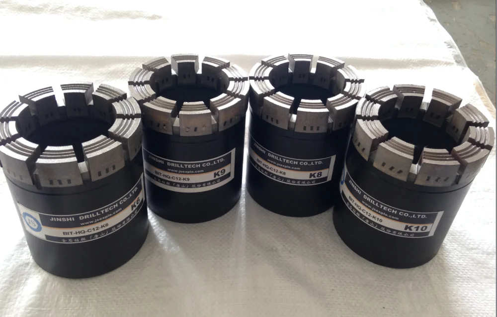 Aq Bq Nq Hq Pq All Sizes Of Impregnated Diamond Core Drill Bits For Hard Rock Buy Bq Nq Hq Pq
