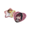 Custom Anime Heart shape badge Heart Button Badge Press Star Tin Buttons