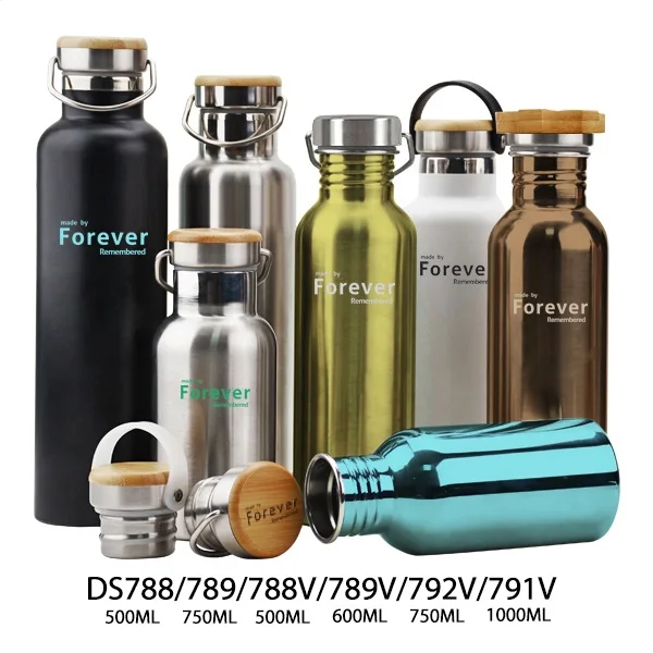 

Flasks thermoses vacuum flask mug stainless steel sport water bottle, Silver;black;white;or custom your own color