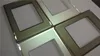 Elegant design colorful printed wall switches glass plates