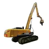 Hydraulic vibratory high frequency drop hammer pile driver